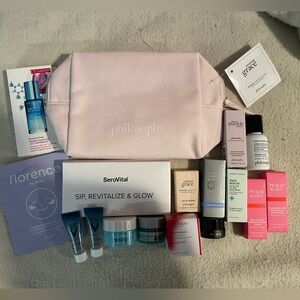 Make-up bag with sample goodies!!